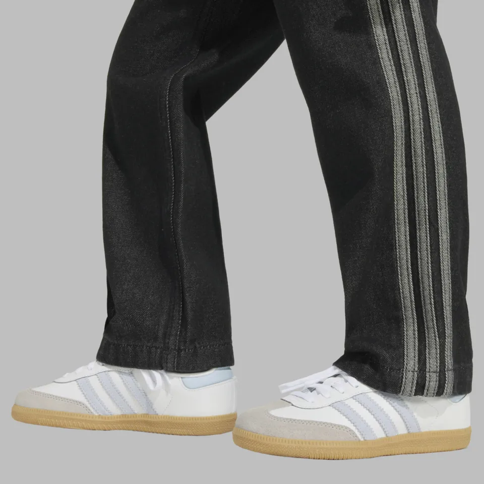 Adidas Originals Firebird straight leg jeans - black denim, foto 6