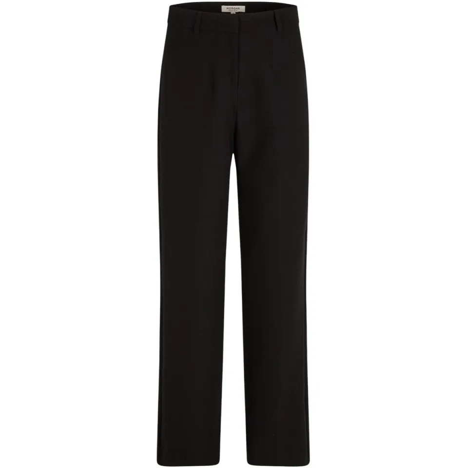 Morgan straight high waist pantalon zwart, foto 2