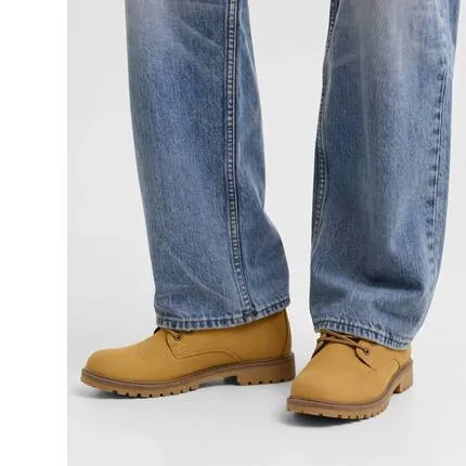 Jack & Jones enkelboots met profielzool - okergeel, foto 6