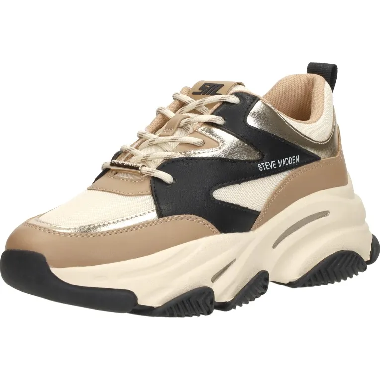 Steve Madden Progressive lage sneakers beige, foto 4