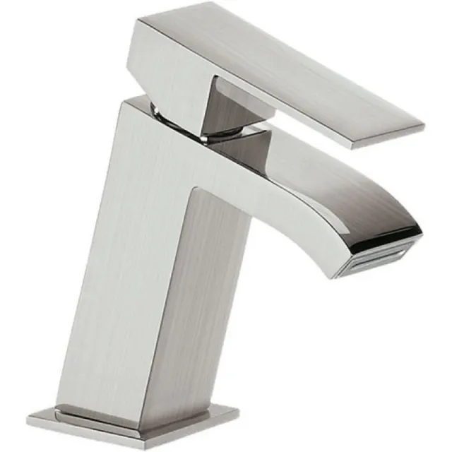 Tres Cuadro Exclusive wastafelmengkraan 14,3 cm RVS RVS Look