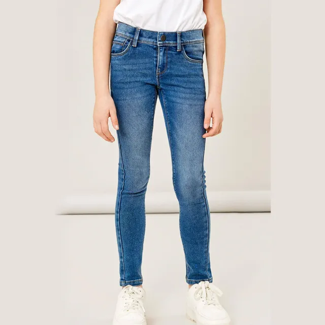 NAME IT skinny jeans NKFPOLLY medium blue denim