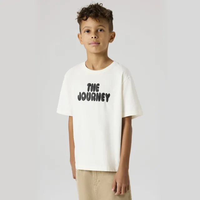 NAME IT t-shirt met print wit
