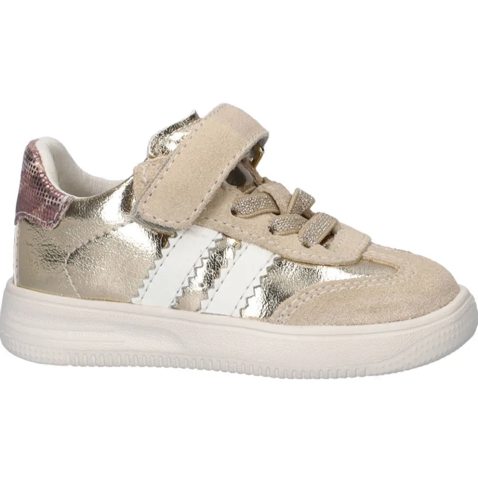 Nelson Kids sneakers beige/goud, foto 6
