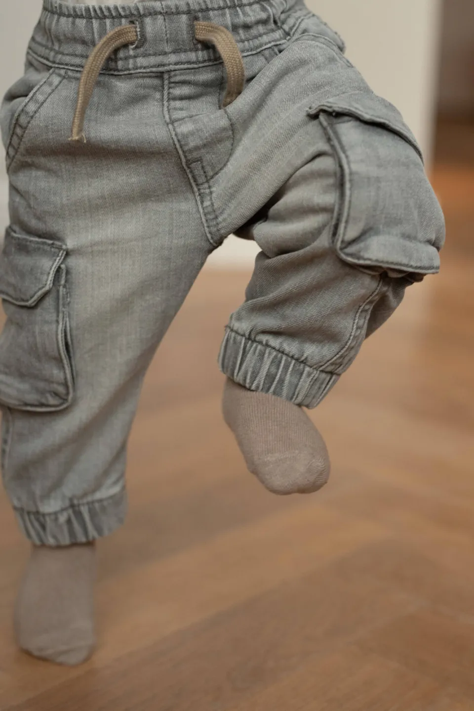 Dirkje cargo jeans - denim mid grey, foto 5