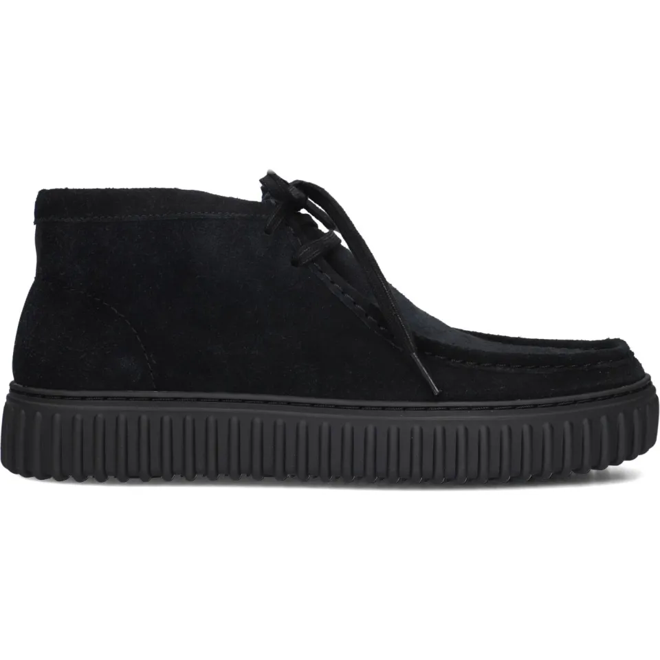Clarks Torhill Hi zwarte suède veterboot, foto 3