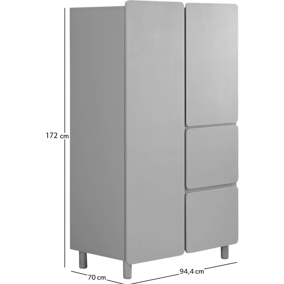 NOUS Kids Sky kledingkast beige, foto 3