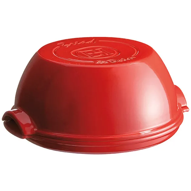 Emile Henry Bread Tin Round E-box - Ø295mm - Grand Cru Rood