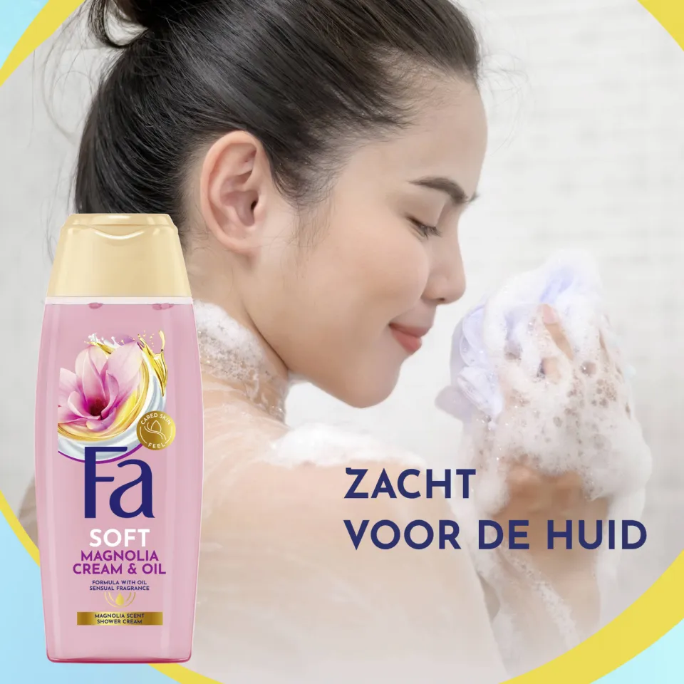 Fa Cream & Oil Magnolia douchegel 6 x 250 ml, foto 6