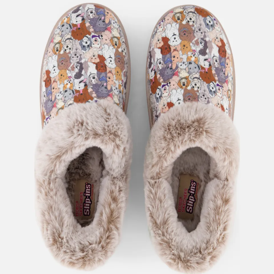 Skechers Slip-ins Too Cozy Pups Pantoffels grijs, foto 7