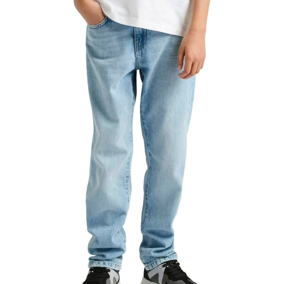 Only & Sons JUNIOR straight leg jeans light blue denim, foto 6