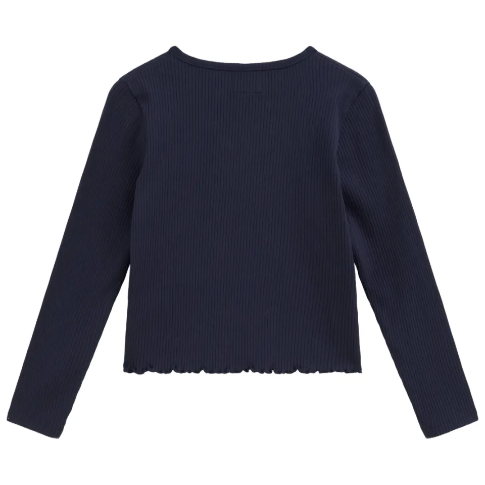 WE Fashion longsleeve donkerblauw, foto 3