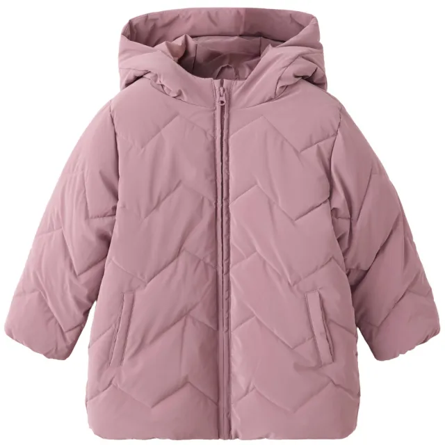 Mango Kids winterjas paars