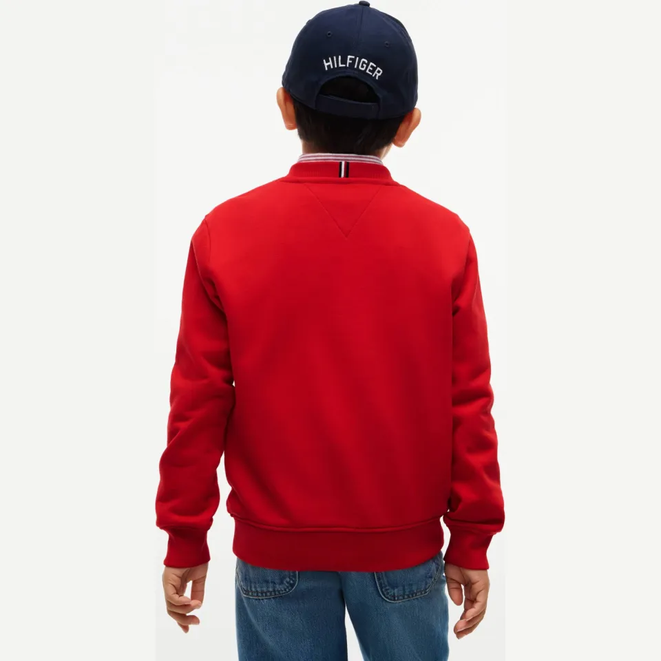Tommy Hilfiger sweater met logo - rood, foto 4