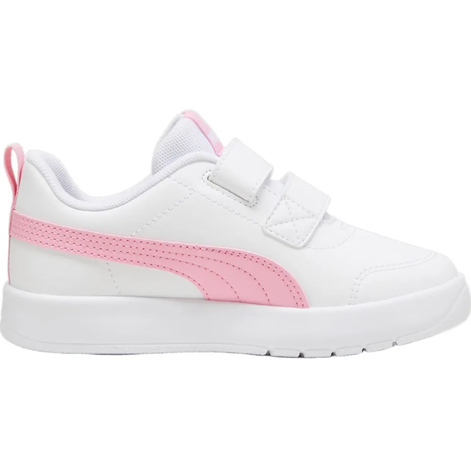 Puma Courtflex V3 V sneakers - wit/roze, foto 5