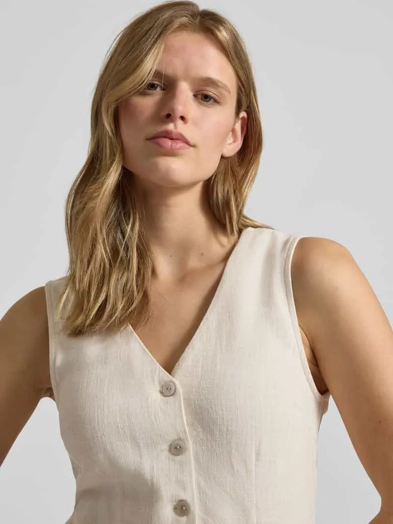 Only getailleerde vrijetijdsjurk beige, foto 8