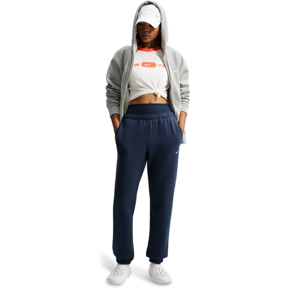 Nike Studio Fleece trainingsbroek blauw Blue