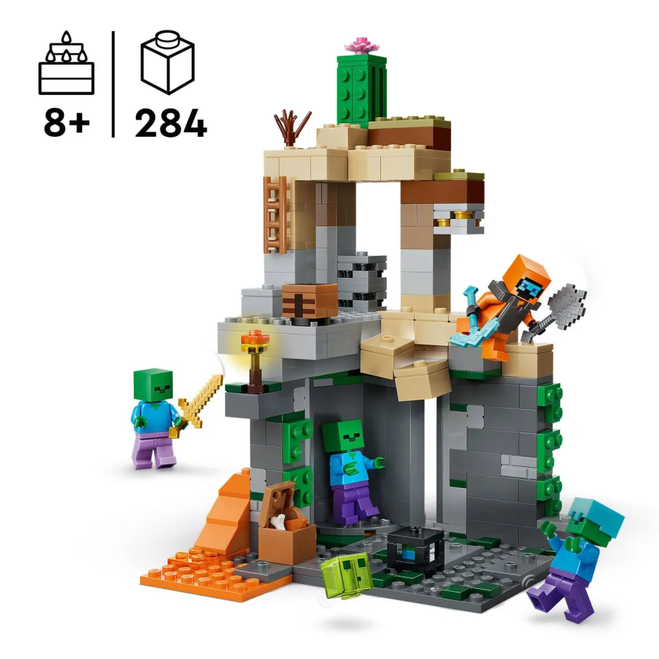 Lego Minecraft Zombiekerker Speelgoed voor Kinderen en Gamers 21587, foto 7