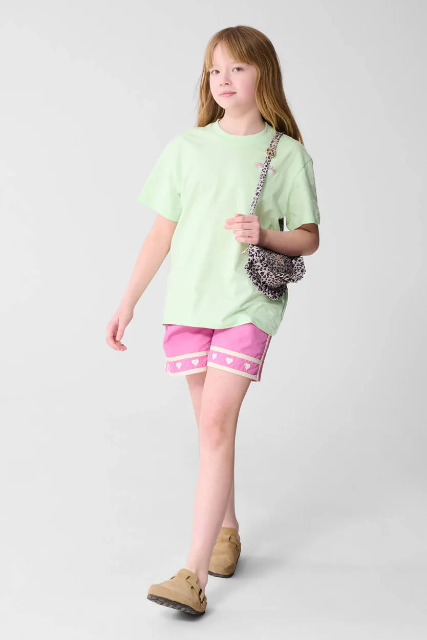 Shoeby T-shirt met backprint groen, foto 5