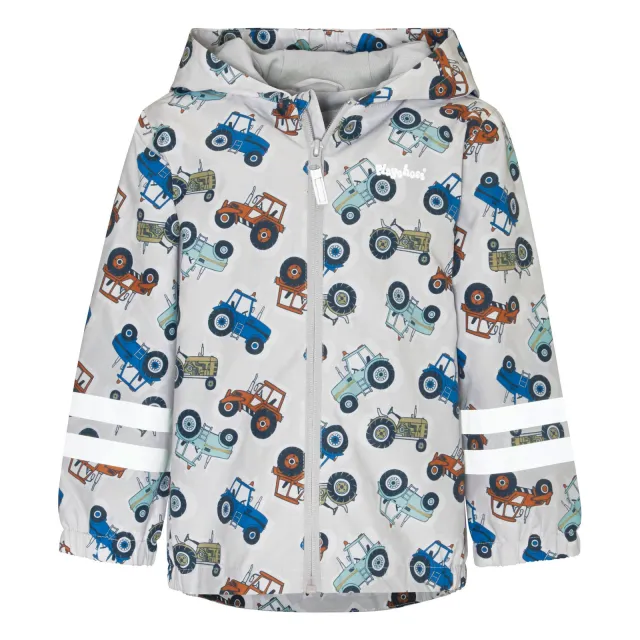 Playshoes regenjas lichtgrijs