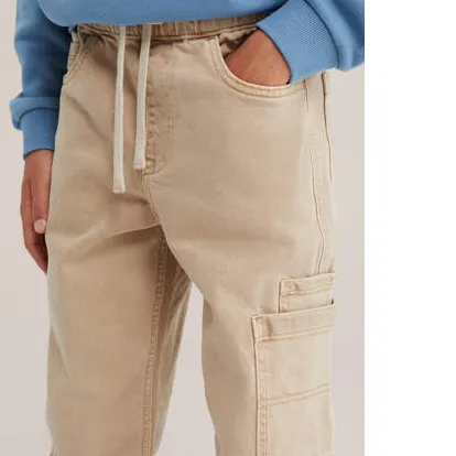 WE Fashion Blue Ridge casual broek zand, foto 4