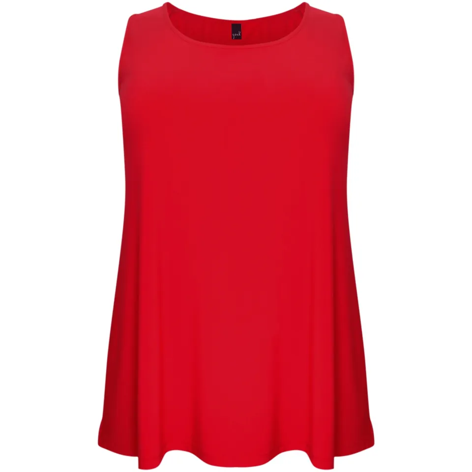 Yoek Top flare | Rood, foto 2