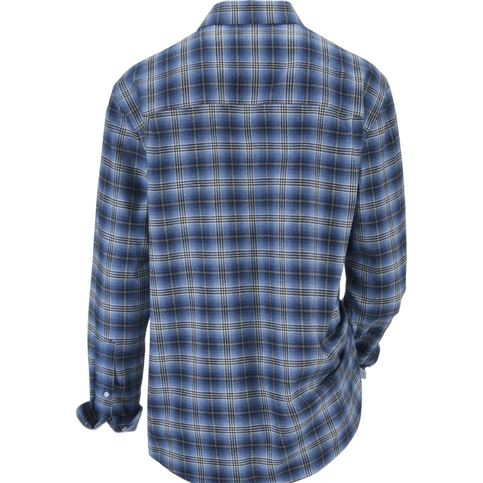Babista regular fit geruit overhemd Plus Size - donkerblauw, foto 3