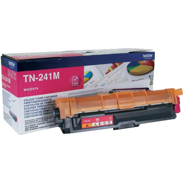 Brother TN-241M tonercartridge magenta, foto 2
