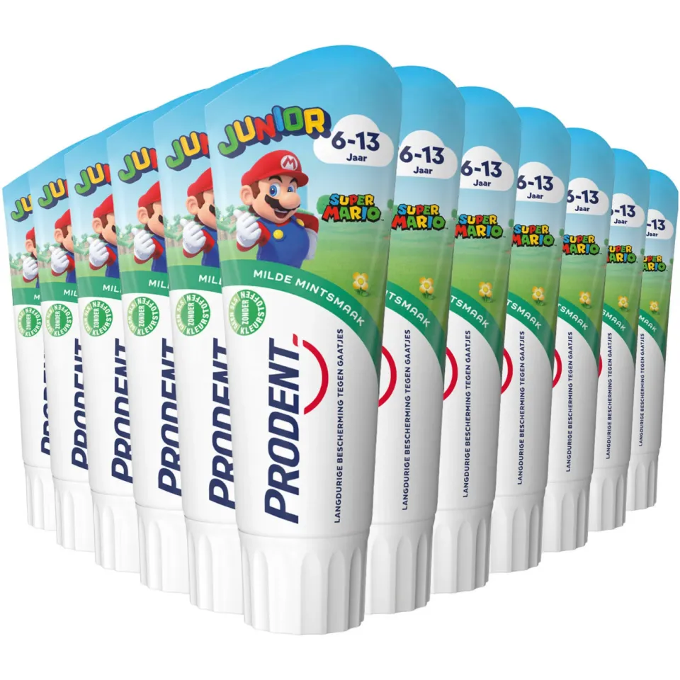 Prodent Junior 6-13 jaar Super Mario tandpasta