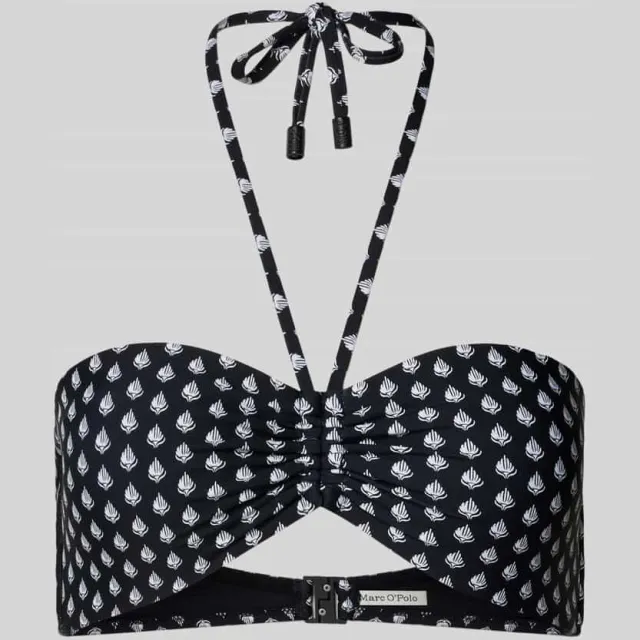 Marc O'Polo Bikinitop met halter zwart, foto 2