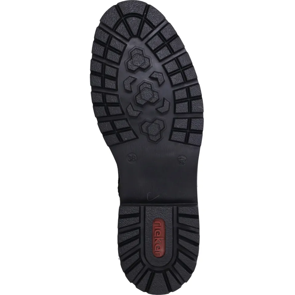 Rieker veterboots dames zwart, foto 6