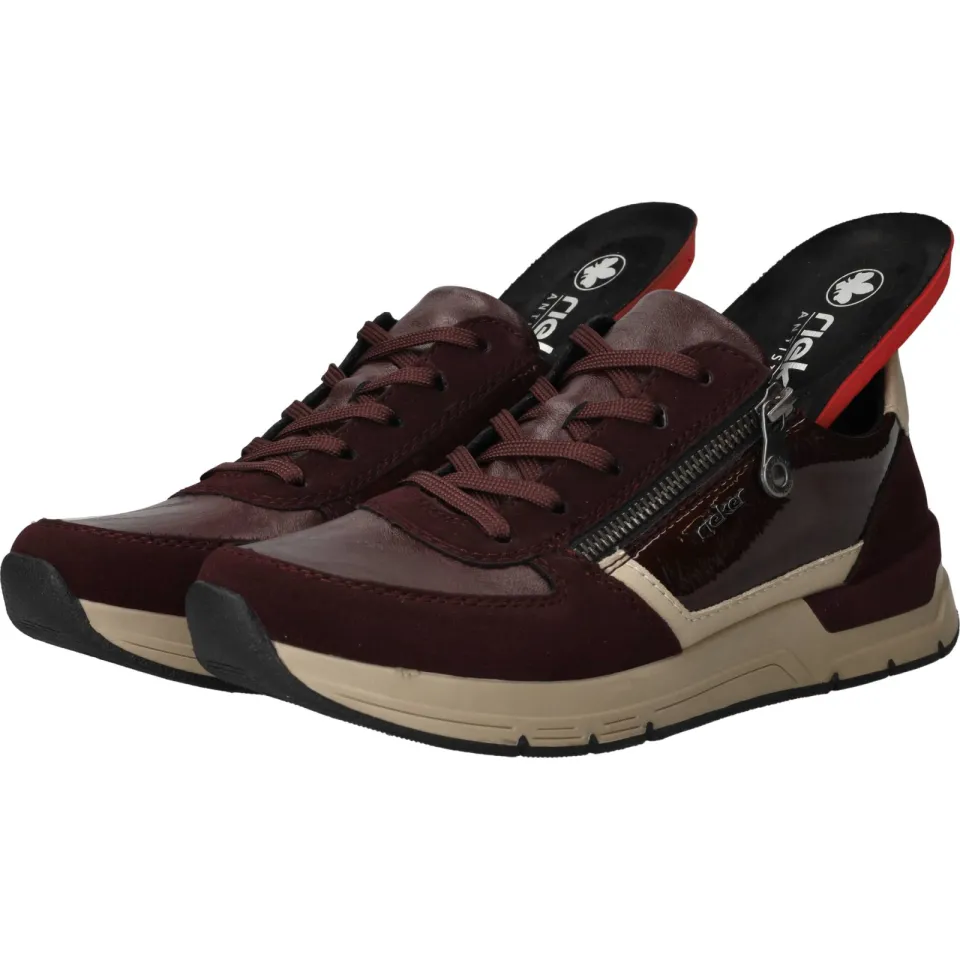Rieker sneakers bordeaux, foto 8