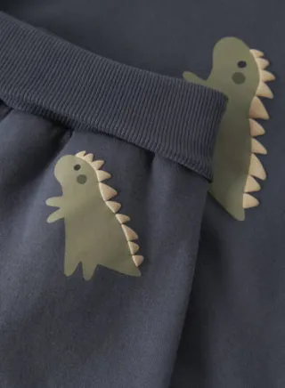 NAME IT BABY broek en sweater set met print - donkerblauw, foto 3