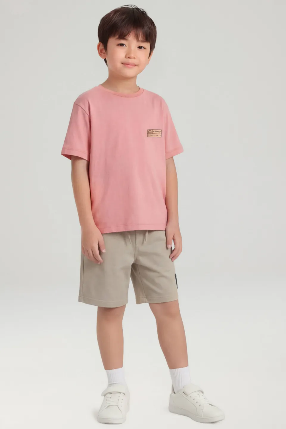 NAME IT KIDS T-shirt koraal, foto 4