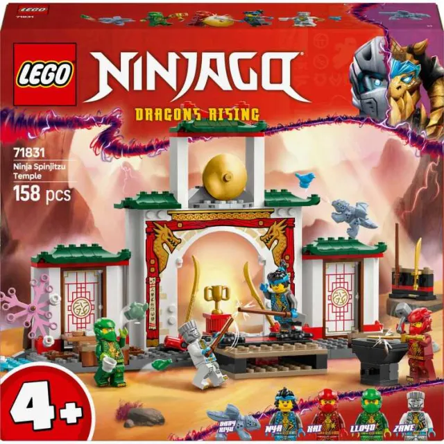 Lego Ninjago - Spinjitzu ninjatempel Constructiespeelgoed