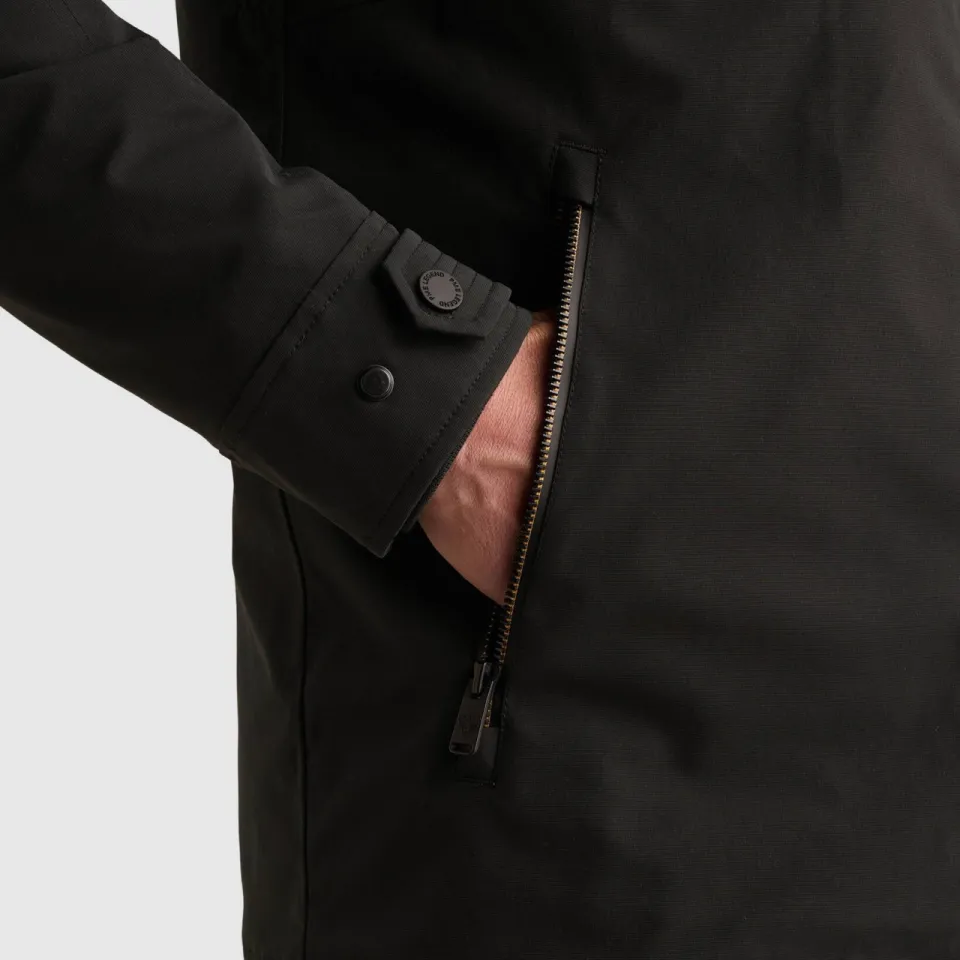 PME Legend SNOWPACK winterparka met imitatiebontkraag - jet black, foto 7