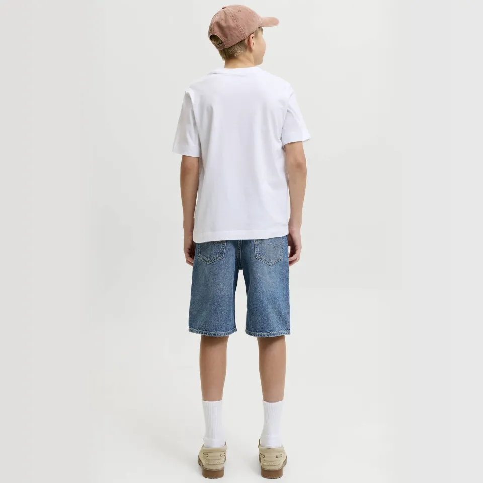Jack & Jones t-shirt wit met print, foto 5