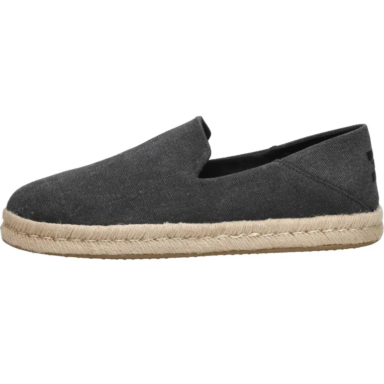 Toms Santiago espadrille donkergrijs zwart, foto 3