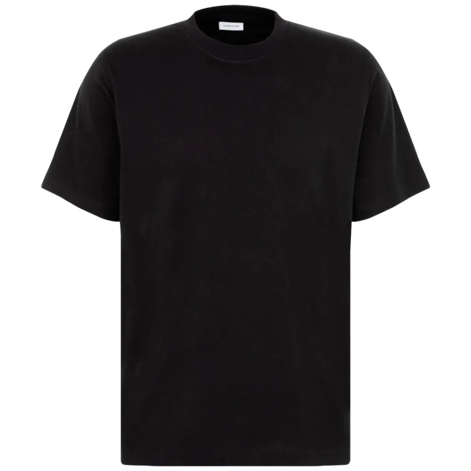 Seidensticker regular fit T-shirt zwart, foto 2