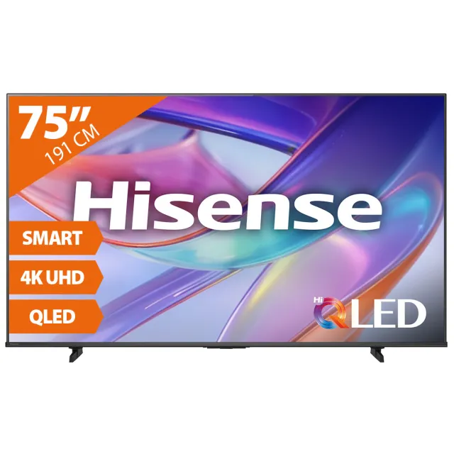 Hisense 75E79S televisie 75 inch QLED zwart, foto 2