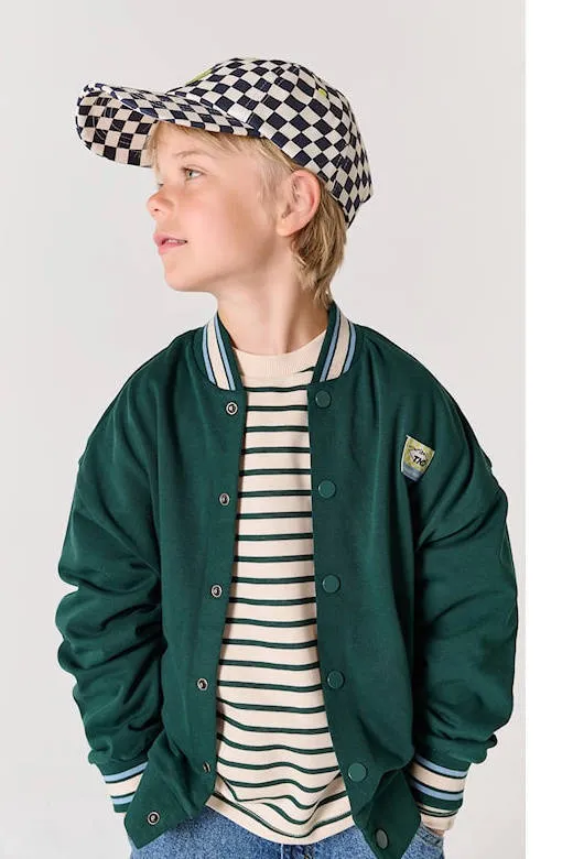 Tumble 'n Dry gestreepte longsleeve donkergroen