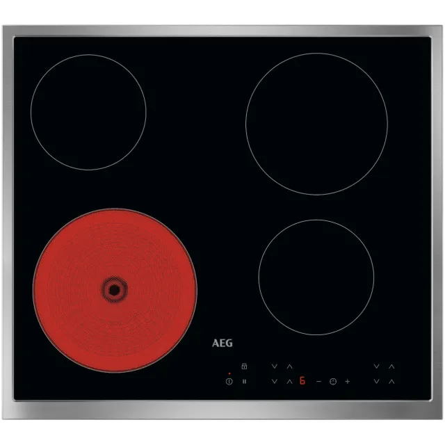AEG TN64RA00XB keramische kookplaat zwart