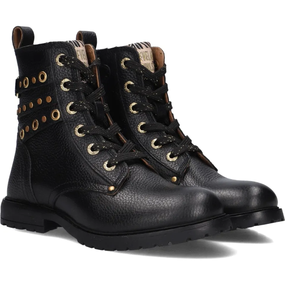 Develab bikerboots zwart, foto 3