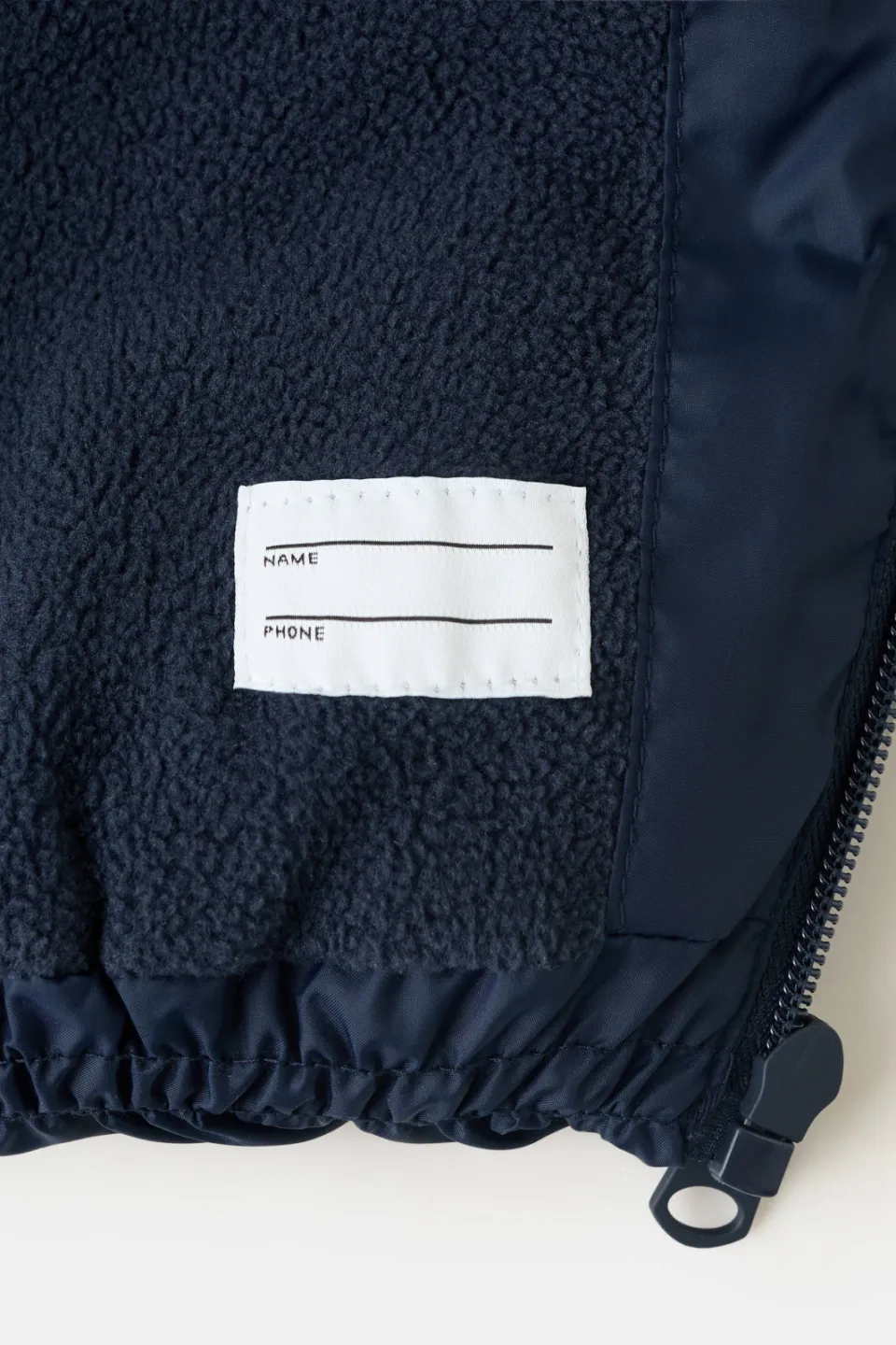 Mango bodywarmer marineblauw, foto 5