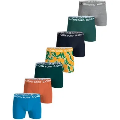 Björn Borg boxershorts set van 7 multicolor Geel/multicolor
