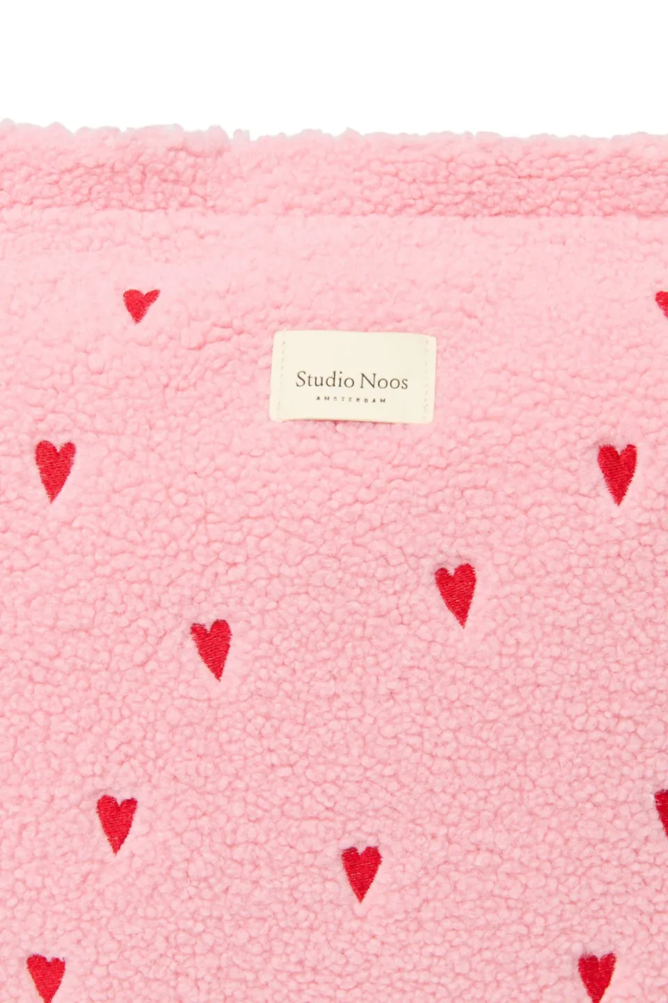 Studio Noos luiertas Teddy Hearts Diaper Bag roze, foto 6