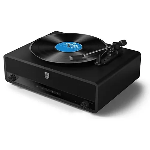 Philips The Stevie - TAV3000B/10 Platenspeler Zwart