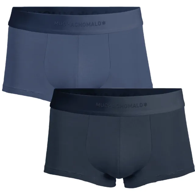 Muchachomalo Men 2-Pack Trunk Solid Veelkleurig