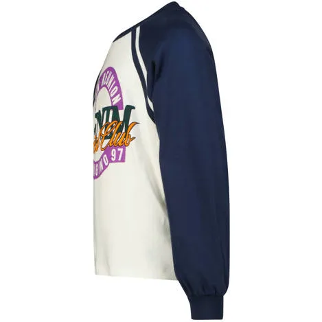 Vingino Jilouska longsleeve donkerblauw wit, foto 3