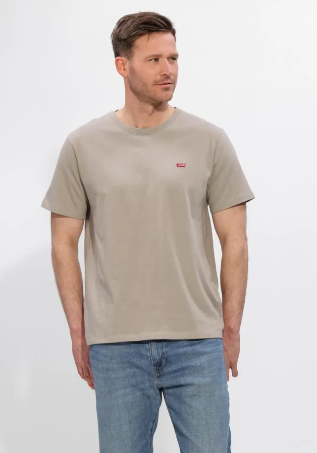 Levi's Heren Polo's & T-shirts Ss Original Hm Tee - Zand
